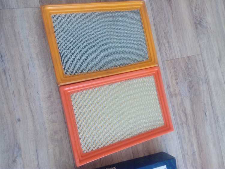 Установка нового очистителя воздуха